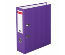 Папка-регистратор 80 мм Brauberg, фиолетовая