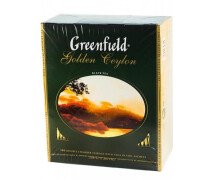 Чай Гринфилд Golden Ceylon 100 пак