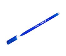 Ручка стираемая гелевая 0,5 мм Berlingo "Apex E", цвет синий