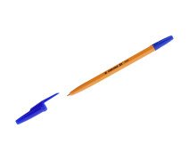 Ручка шариковая 1,0 мм Corvina цвет синий оранжевый корпус