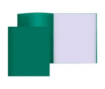 Папка с 80 вкладышами "Attomex" зеленая