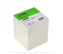 Блок для записи 9*9*9см СТАММ "Стандарт", белый