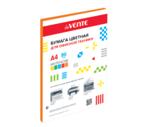 Бумага цветная  А4 80г,  Интенсив, оранжевая,50 л