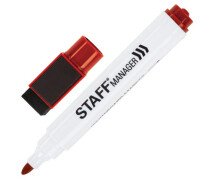 Маркер для доски 3 мм STAFF красный