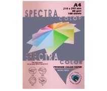 Бумага цветная А4 Spektra 140 св-розовый 160 гр 250 л