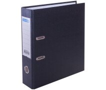 Папка-регистратор 70 мм OfficeSpace, черная