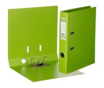 Папка-Регистратор 50 мм Strong Line, лайм, ПБП2, карм.кор