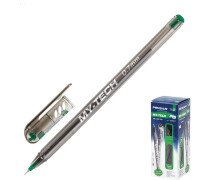 Ручка шариковая масляная Pensan "My-Tech", чернила зеленые, игольчатый узел 0,7 мм, линия письма 0,3