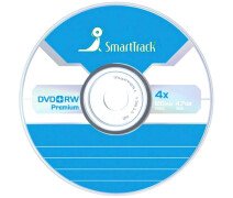 Диск DVD+RW 4.7Gb Smart Track 4x Cake Box