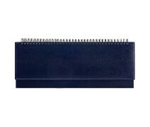 Планинг датированный 2025г., 64л., 330*130мм, кожзам, Berlingo "Silver Pristine", синий