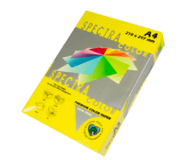 Бумага цветная А4, 80г, 115, Canary, светло-желтый, Sinar Spectra, пачка 500л