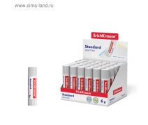 Клей-карандаш ErichKrause Standard, 6 г, быстрое склеивание