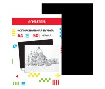 Копировальная бумага А4 20 г/м2 цвет черный deVENTE, 50 листов