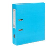 Папка-регистратор 75 мм Caligrata, PP голубая