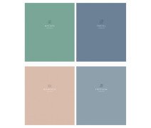 Тетрадь 48 л А5 клетка ArtSpace "Моноколор. Универсальный цвет"