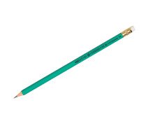 Карандаш ч/г OfficeSpace HB, с ластиком, заточен., пластиковый