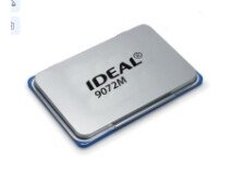 Штемпельная подушка Ideal, 110*70мм, синяя, металлическая
