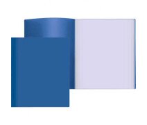 Папка с 80 вкладышами "Attomex" синяя