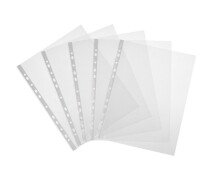 Файлы с перфорацией А4 60 мкм Attache Элементари, до 50л, пачка 100шт