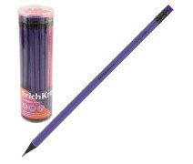 Карандаш ч/г "ErichKrause Caribbean Sunset" HB с ластиком, круглый 1/42