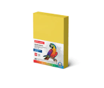 Бумага цветная BRAUBERG, А4, 80 г/м2, 500 л., интенсив, желтая, для офисной техники