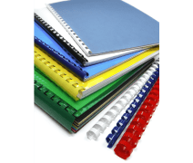 Обложки ПП пластиковые непрозрачные А4 0,4 мм белые, пачка 50 шт