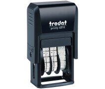 Датер ленточный Trodat 4810 Bank, пластик, 1стр., 3,8мм, банк (230717)