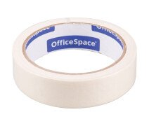 Клейкая лента малярная 25 мм* 25м OfficeSpace