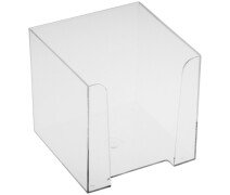 Бокс для бумаги 9*9*9 см СТАММ, прозрачный