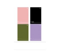 Блокнот А5 80л., на скрепке BG "Моноколор"