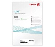 Наклейки Polyester XEROX A4, 100 л белые матовые