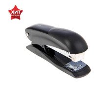 Степлер Lamark Ulrich, 24/6 чёрный, металлический корпус, встроенный антисте