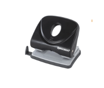 Дырокол BRAUBERG "Original", до 25 листов, черный