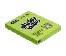 Блок для записи 51*76 мм 100 л.Attache Selection неон зеленый