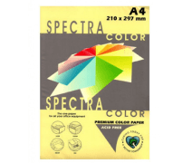 Бумага цветная А4, 80г, 100, Ivory, бежевый, Sinar Spectra, пачка 500л