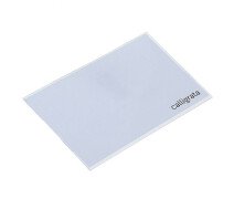 Бейдж 55*88 мм Calligrata с зажимом и булавкой 30мкр