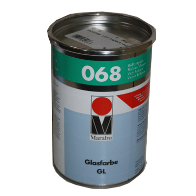 Краска Glasfafbe GL, 068 Brilliant Green, 0,2 кг